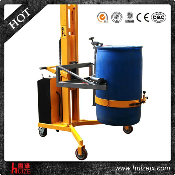半電動油桶車（直角腿，夾鐵桶翻轉(zhuǎn)）3