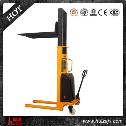 雙門架固定貨叉半電動堆高車 雙門架固定貨叉半電動堆高車