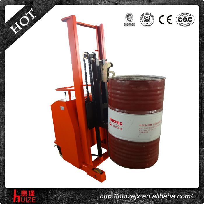 半電動配重油桶車（無底腿,只堆垛，不翻轉(zhuǎn)）